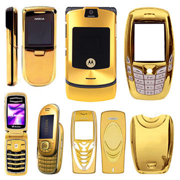  Golden Alloy Mobile Phone Case Suit ( Golden Alloy Mobile Phone Case Suit)