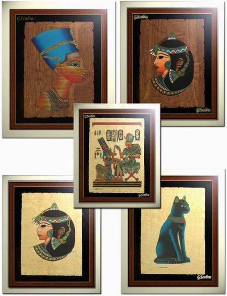 1 Euro / Pcs For The Papyrus Paintings (1 евро / ПК для картин папирус)