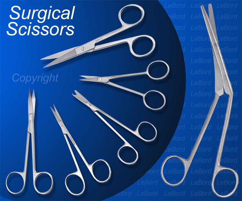  Surgical Scissors (Ciseaux chirurgicaux)