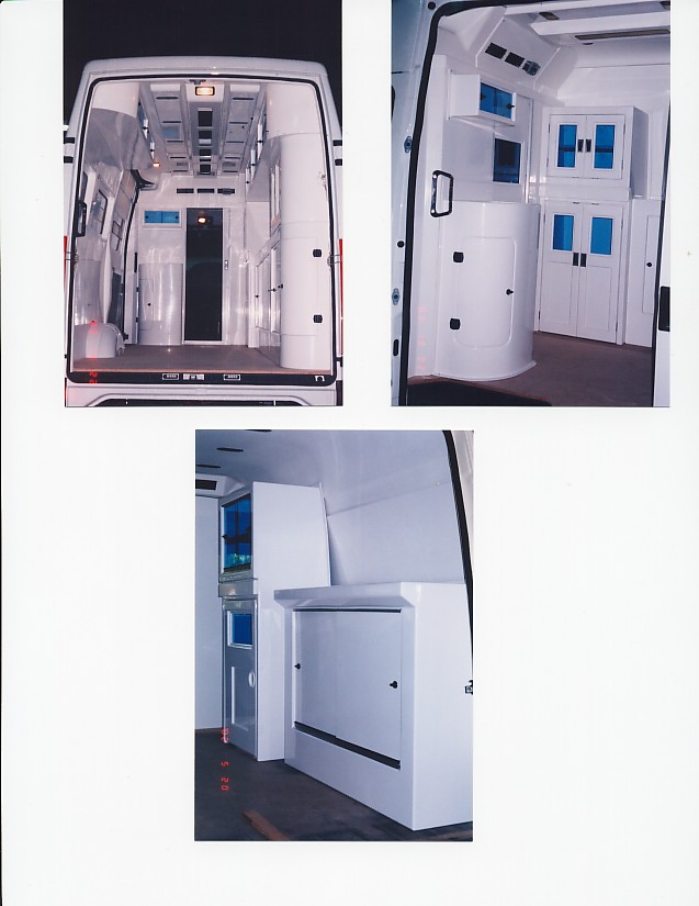  Fiberglass Ambulance Interior (Fiberglas Ambulanz Interior)