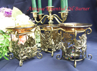  Antique Essential Oil Burner / Aroma Burner (Antique Essential Oil Burner / Arôme Burner)