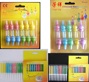  Color Flame Candle (birthday Candle) ( Color Flame Candle (birthday Candle))