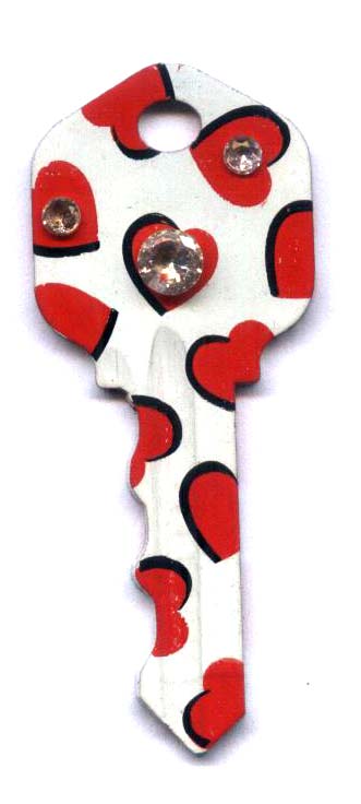  Jewelry Inlaid Keys (Bijoux incrustés Keys)