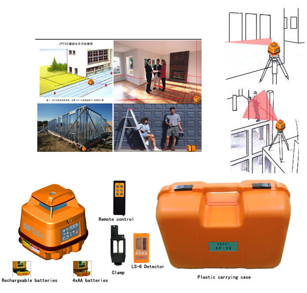  Top Level Automatic Self-Leveling Rotary Laser Level (Top-Level-Automatic Self-Leveling Rotations-Laser)
