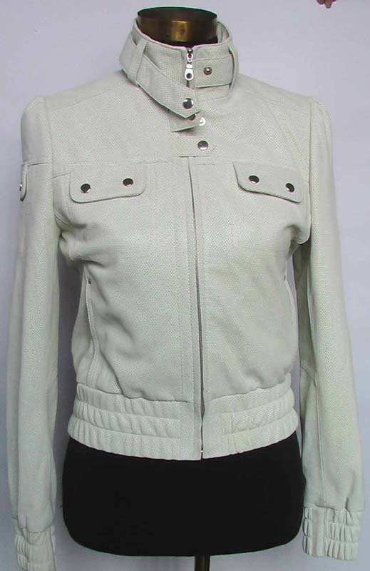  Lamb Nappa Punched Leather Jacket ( Lamb Nappa Punched Leather Jacket)