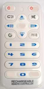  Rechargeable Remote Control (Wiederaufladbare Fernbedienung)