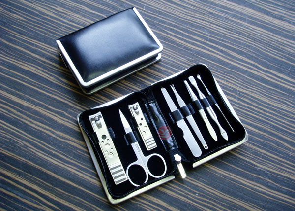  Gift Set, 8pc S/ S Manicure Set In PU Pouch ( Gift Set, 8pc S/ S Manicure Set In PU Pouch)