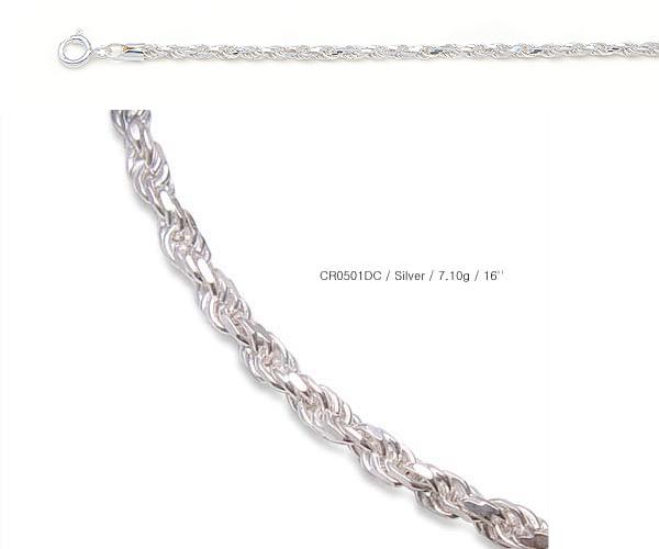  Sterling Silver Chain Made By Italian Machinery Chinese Rope (Серебрянные цепь, итальянские машины китайского Rope)