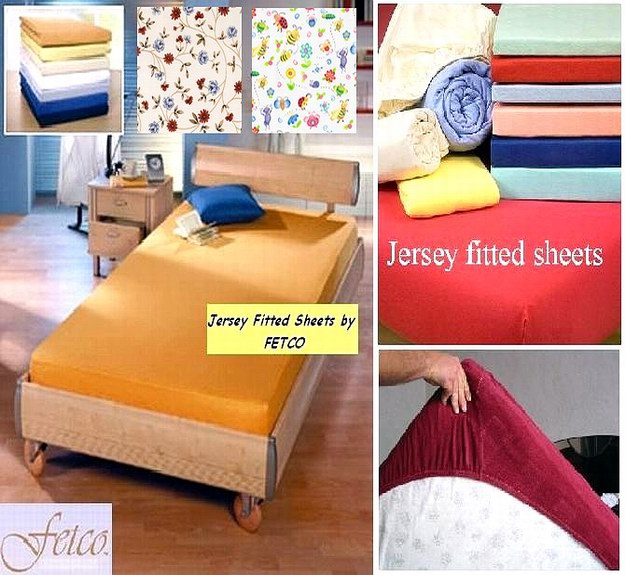  Jersey Fitted Sheets (Jersey Draps)