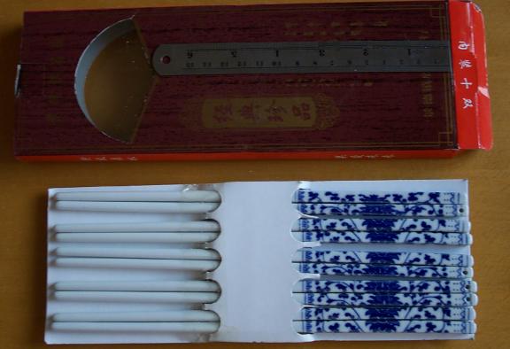  Porcelain Chopsticks (Фарфоровые палочками)
