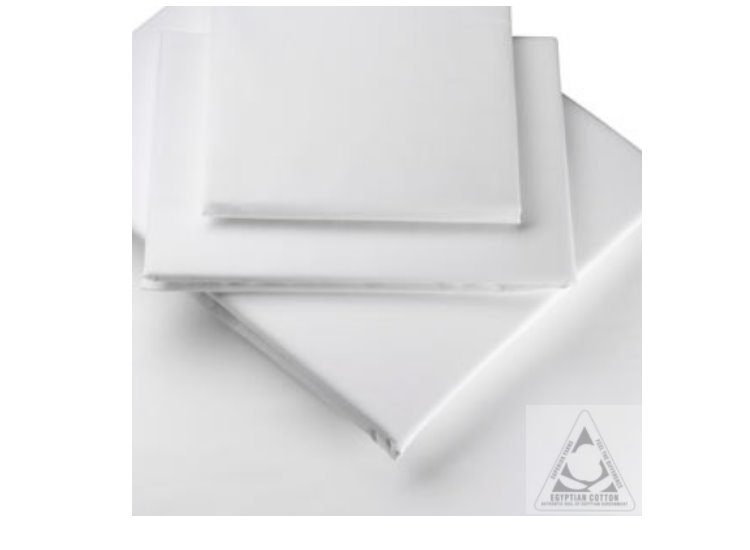  Pillow Cases 100% Egyptian Cotton (Taies d`oreillers 100% coton égyptien)