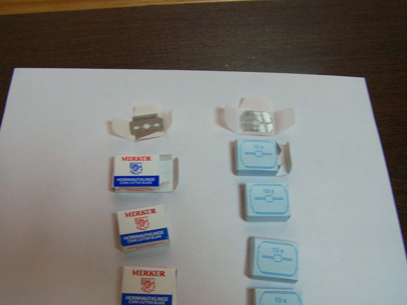  Callus Cutter Double Edges Blades / Razor