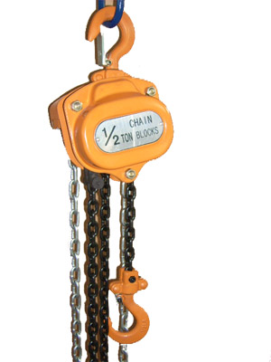  Chain Block, Chain Hoist (Chain Block, palan à chaîne)