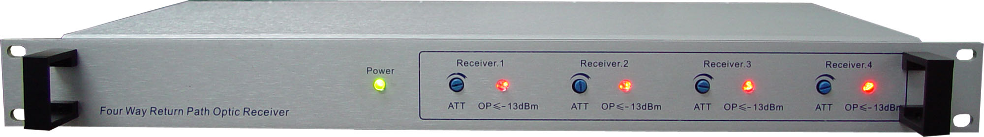  4 Way Indoor Return Optical Receiver (4 Way Retour Indoor Optical Receiver)