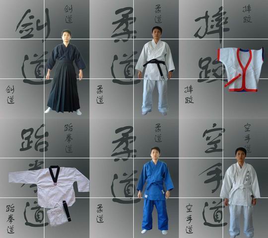  Martial Art Uniforms (Martial Art Uniformes)
