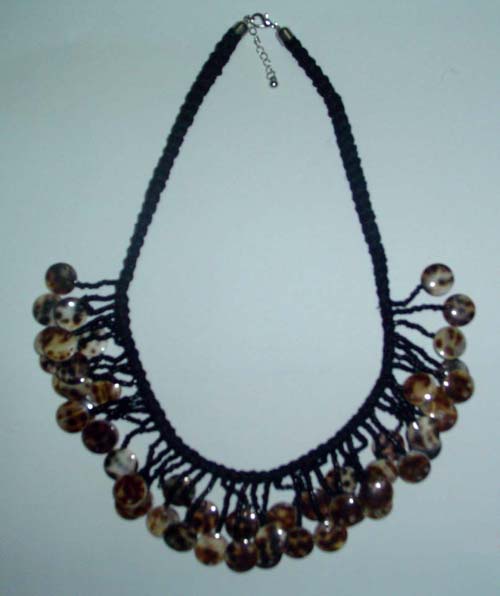  Tiger Cowrie Shell Necklace (Tiger Cowrie Shell Necklace)