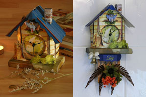  DIY Clock Paper Model