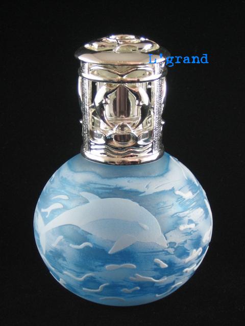  L`Grand Cameo Glass Fragrance Lamp (L`Grand Cameo Glass aromalampe)