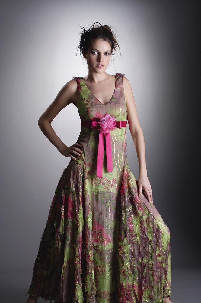  Silk Evening Dress (Silk Evening Dress)