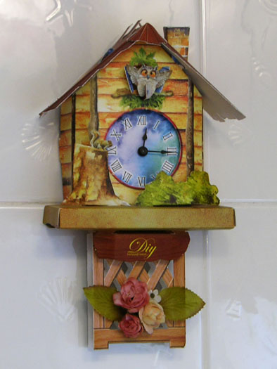  DIY Paper Clock Model
