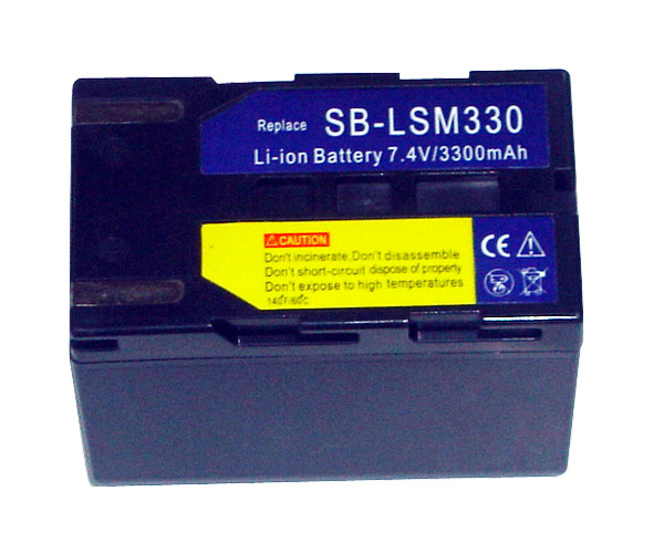  Digital Camera Battery / Camcorder Battery Samsung SBL-SM330 (Digital Camera Battery / Batterie pour caméscope Samsung SBL-SM330)