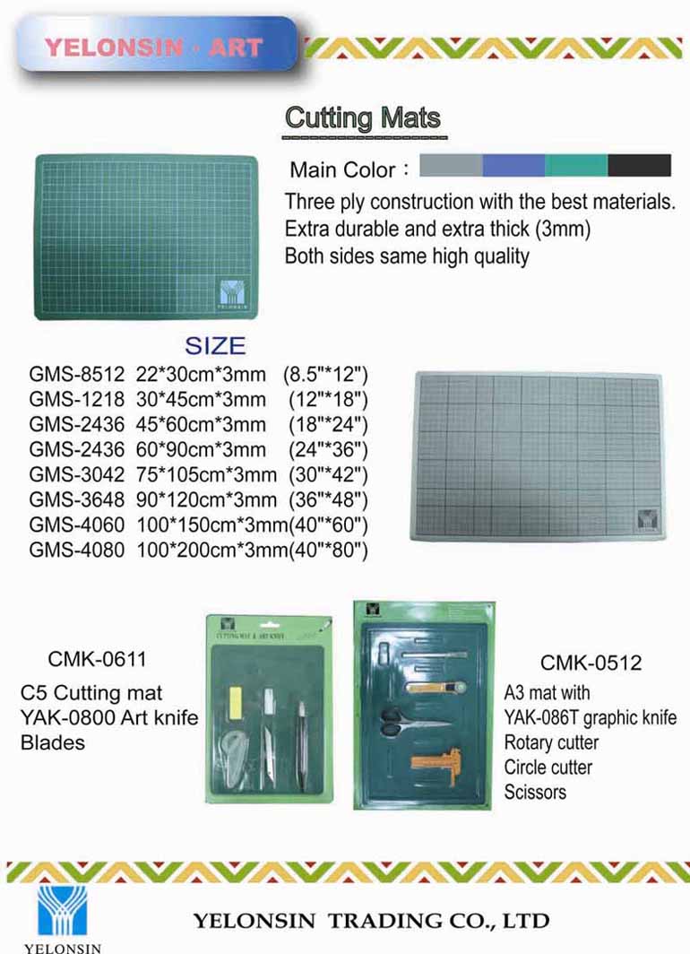  Cutting Mats