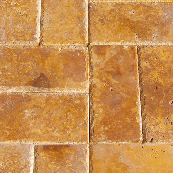  Yellow Travertine