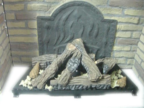  Ceramic Gas Fireplace Log (Керамические Газ Каминный Вход)
