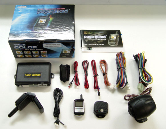  Auto Car Alarm With Stealth Camera & Remote Engine Start (Auto Auto Alarm mit Stealth-Kamera & Remote Engine Start)