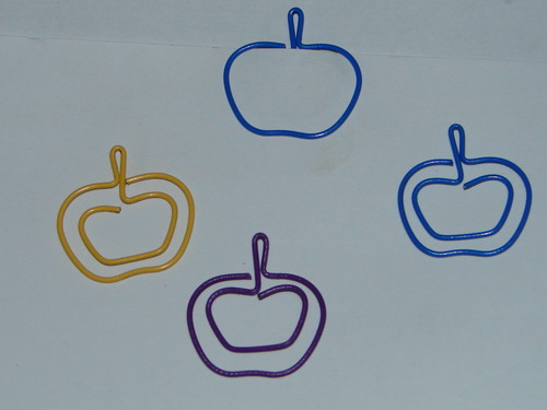  Apple Shaped Paper Clips (Яблок Скрепки)