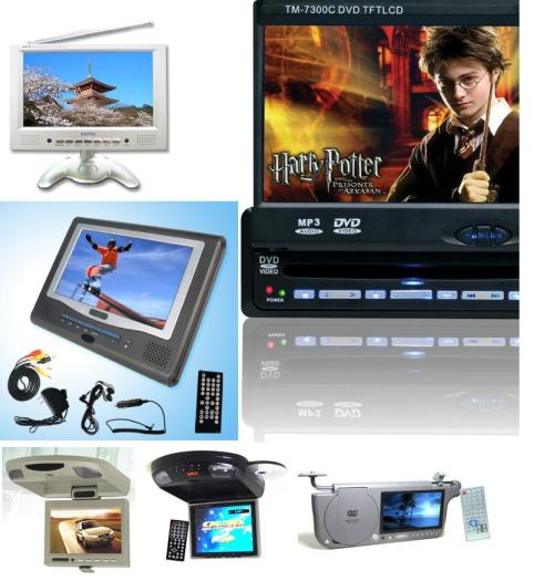  Car Dvd, Portable Dvd, Lcd Tv, Sun Visor (Авто DVD, Портативные DVD, LCD TV, солнцезащитный козырек)