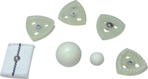  Sieve Cleaner, Pan Cleaner And Rubber Ball ( Sieve Cleaner, Pan Cleaner And Rubber Ball)