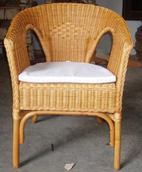 Rattan Chair (Fauteuil en rotin)