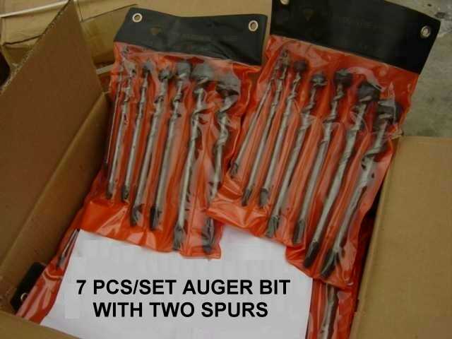 ing 7 Stück / Set Auger Bit With Two Spurs (ing 7 Stück / Set Auger Bit With Two Spurs)