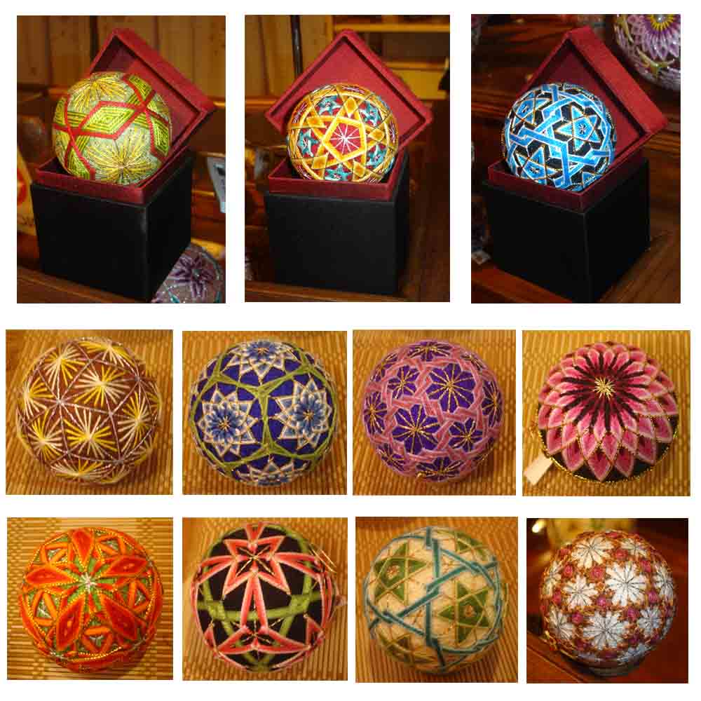  Temari Ball Handicraft Gift (Temari Ball Artisanat Cadeaux)