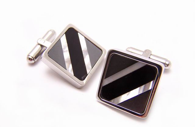  Titanium And Stainless Steel Cuff Links (Titan und Edelstahl Manschettenknöpfe)