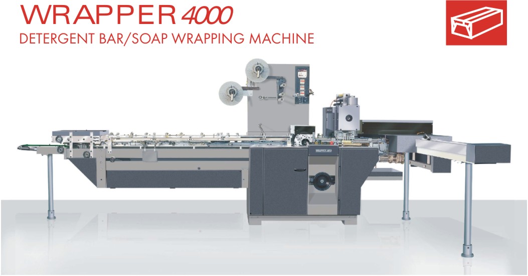  Detergent Bar / Laundry Soap / Scouring Bar Wrapping Machine (Wasch-Bar / Waschmittel / Wäsche Bar Verpackungsmaschine)