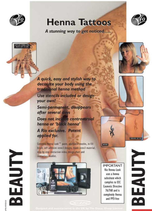  Rio Henna Look Tattoos ( Rio Henna Look Tattoos)