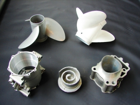  Aluminium Squeeze Casting Parts (Squeeze pièces coulées en aluminium)