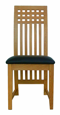  Solid Oak Slats Dining Chair (Solid Oak Lamelles Chaise)