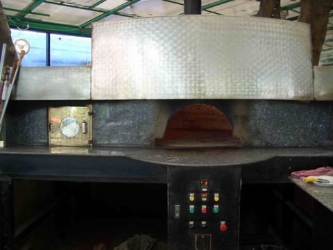  Rotating Wood-burning Pizza Oven (Rotation à bois Four à pizza)