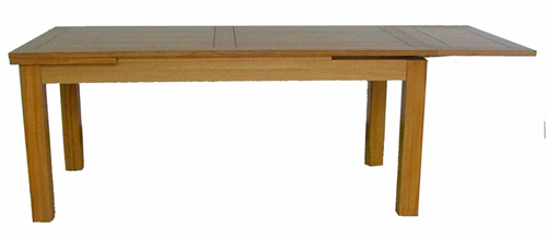  Solid Oak Extendable Dining Table