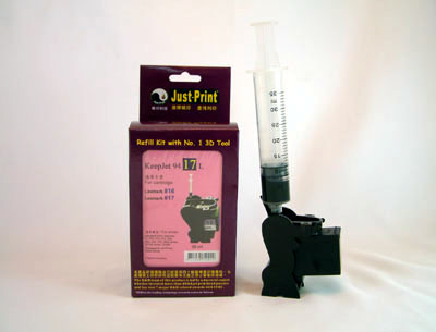  Lexmark 16 / 17 Inkjet Refill Kit (Lexmark 16 / 17 Струйный Refill Kit)