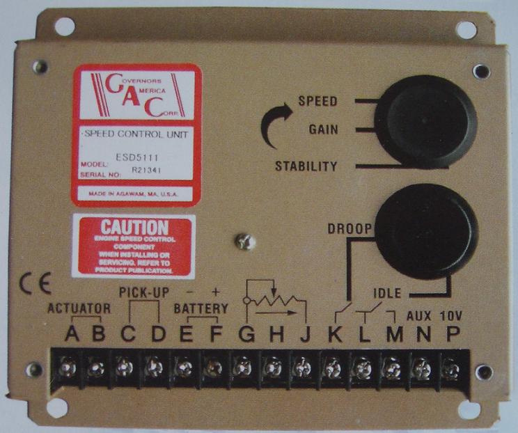  GAC Speed Control