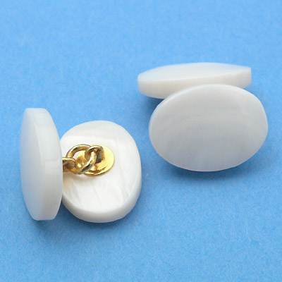  Cuff Link - Shell Oval (Cuff Link - Shell Oval)