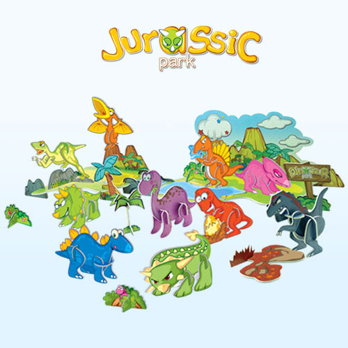  3D Puzzle - Jurassic Part