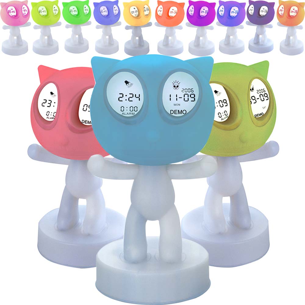  Magic Power Cat Color Changing Clock ( Magic Power Cat Color Changing Clock)