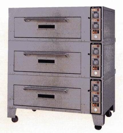  Electric Oven 3 Doors And 6 Pans Type