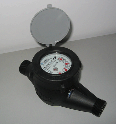  Multi-Jet Dry Dial Vane Wheel Plastic Body Cold Water Meter ( Multi-Jet Dry Dial Vane Wheel Plastic Body Cold Water Meter)