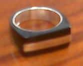  Buffalo Horn & Silver Ring (Buffalo Роге & Серебряное кольцо)